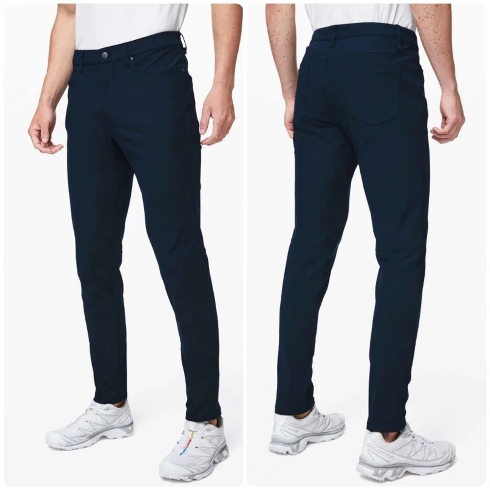 Lululemon ABC Pant Slim *Warpstreme 32” True Navy Blue Size 32